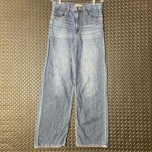 Levi's Premium High Loose‎ High Rise Casual Wear Denim Blue Jean Women's Size 32